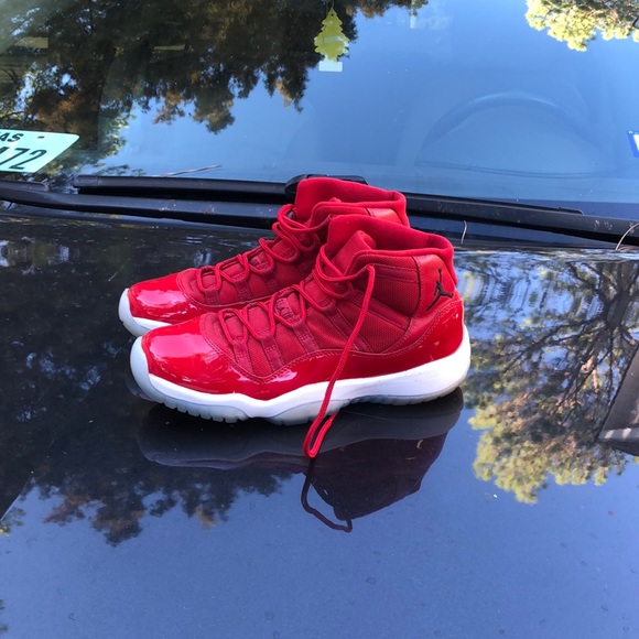 COPY - JORDAN 11 RED 7Y - Picture 4 of 12